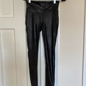 SPANX faux leather leggings